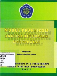Modul praktikum analisa kesehatan masyarakat
