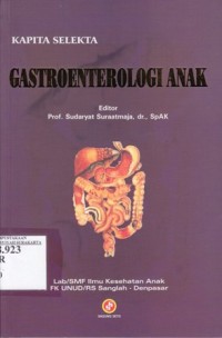 Gastropenterologi anak