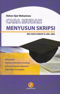 Bahan Ajar Mahasiswa: Cara MUdah Menyusun Skripsi
