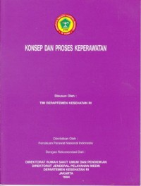 Konsep dan proses keperawatan
