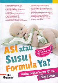 ASI atau susu formula ya?