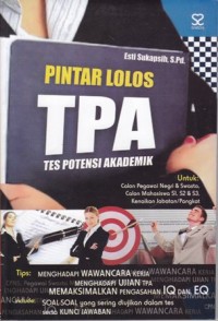 Pintar lolos TPA (tes potensi akademik)