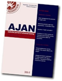 Australian Journal of Advanced Nursing AJAN