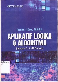 Aplikatif logika dan algoritma dengan c++,c# dan java