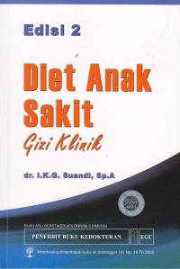 Diet anak sakit:gizi klinik