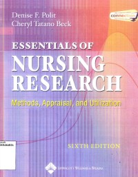 Essentials of Nursing Research : Methods, Appraisal, and Utilization