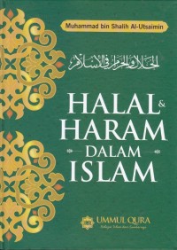 Halal & Haram Dalam Islam