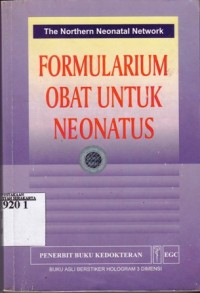 Formularium obat untuk neonatus.