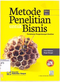 Metode Penelitian Untuk Bisnis Pendekatan Pengembangan Keahlian Edisi 6 Buku 2