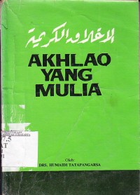 Akhlaq yang mulia