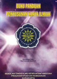 Buku panduan penyusunan karya ilmiah