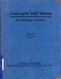 Concepts and Issues in Nursing Practice