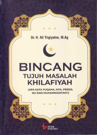 Bincang Tujuh Masalah Khilafiyah