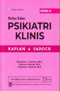 Image of Buku Saku Psikiatri Klinis