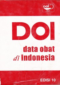 DOI, Data Obat di Indonesia