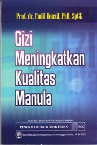 Image of Gizi meningkatkan kualitas manusia