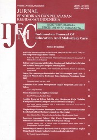 IJFMC Indonesian journal of education and midwifery care