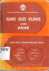 Ilmu Gizi Klinis pada Anak