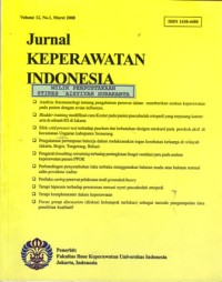 JURNAL KEPERAWATAN INDONESIA