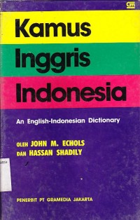 Kamus Inggris Indonesia