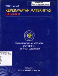Buku Ajar Keperawatan Maternitas Bagian II