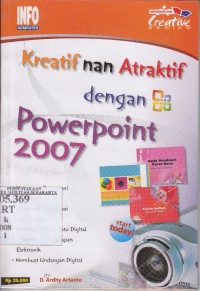 Kreatif dan aktraktif dengan power point 2007