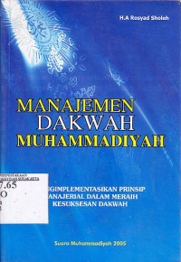 Manajemen dakwah muhammadiyah