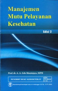 Manajemen mutu pelayanan kesehatan