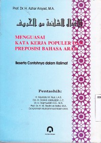 Image of Menguasai kata kerja populer dan preposisi bahasa arab