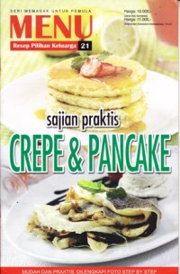 Menu resep pilihan keluarga: sajian praktis crape & panecake