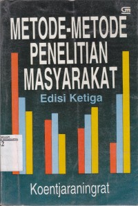 Metode-metode penelitian masyarakat