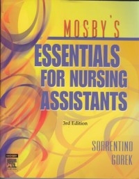 Mosby's essentials for nursing assistants