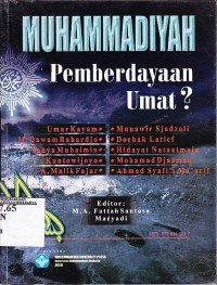 Muhammadiyah pemberdayaan umat