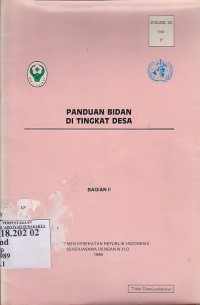 Panduan Bidan di Tingkat desa Bagian II